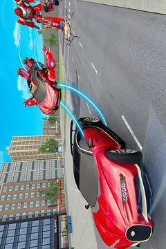 无人机机器人游戏截图